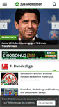 Mobile Screenshot of fussballdaten.de